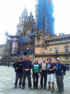 IMATGES CURIOSES: ELS PELEGRINS GATERS ARRIBEN AL FINAL, SANTIAGO