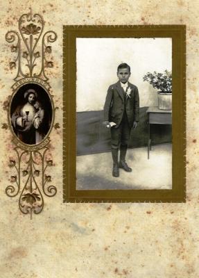 FOTOGRAFIES ANTIGUES (Gata en el record) nº 1.792- (de Comunions)