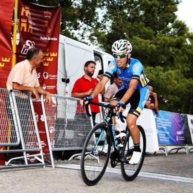 EL CICLISTA GATER SERGIO TORRES JORRO, 11é a Moratalla (Múrcia)