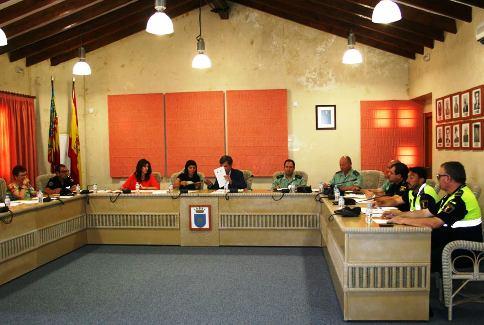 TORNA A REUNIR-SE, DESPRÉS DE 4 ANYS, LA JUNTA LOCAL DE SEGURETAT DE GATA