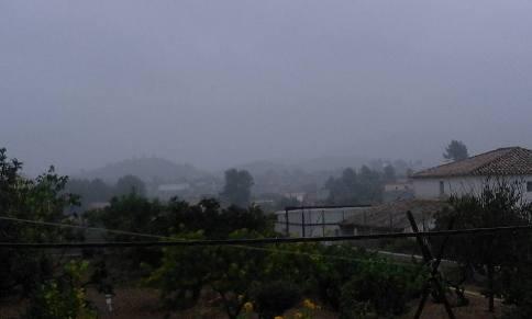 LES PRIMERES PLUGES DE L'ESTIU: 22,4 LITRES A GATA