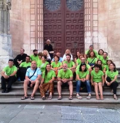 PARRÒQUIA GATA: JA ESTAN AL POBLE ELS PELEGRINS DEL CAMÍ (Burgos-Gata)