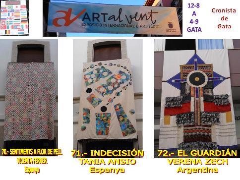 MIRADES URBANES: RECORREGUT PER ART AL VENT 2016 (Obres de Ferrer, Ansio i Zech, 70 a 72)