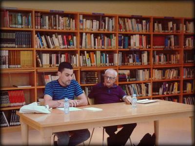 GATA: PRESENTACIÓ A LA BIBLIOTECA DEL POEMARI VIATJAR DESCANSA DE CARLES MULET