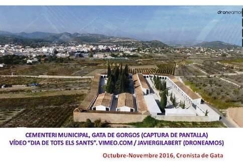 HEU VIST MAI EL CEMENTERI MUNICIPAL DE GATA DES DE L'AIRE ? (el vídeo de Droneamos ho fa possible)