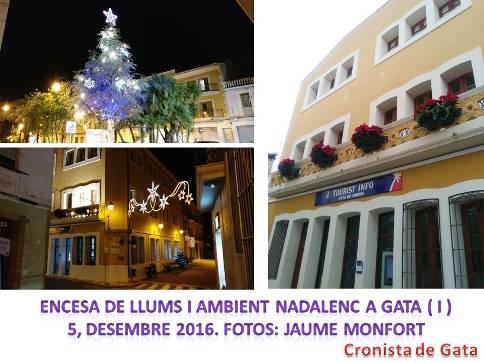 ANIT, DIA 5, ENCESA OFICIAL DELS LLUMS NADALENCS A GATA