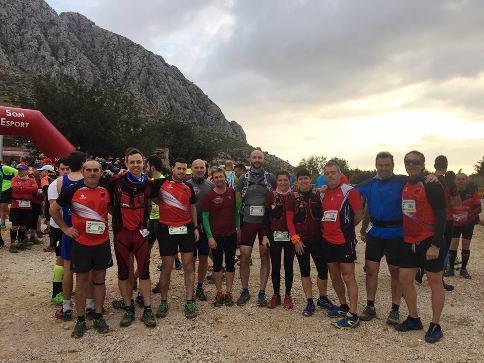 MOLTS ATLETES GATERS AL 8É GEGANT DE PEDRA (SERRA DE SEGÀRIA-ONDARA)