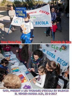 GATA, PRESENT A LES TROBADES D'ESCOLA EN VALENCIÀ A EL VERGER (dissabte 25)