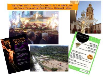 GATA ES PREPARA PER ALS ACTES RELIGIOSOS I LÚDICS: Sant Tríduo Pasqual i Cabasset i mona