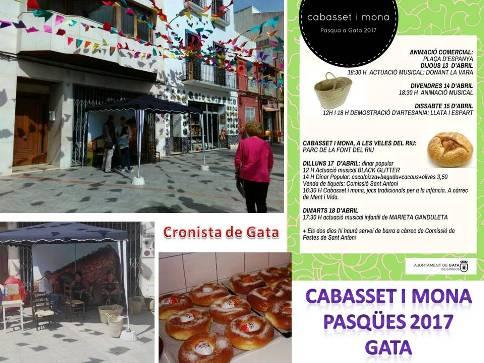GATA, ABRIL. PASQÜES 2017: JA ESTÀ EN MARXA EL PROGRAMA LÚDIC I FESTER