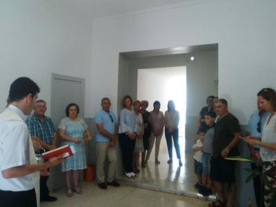 BENDICIÓ DEL NOU LOCAL DE CÀRITAS PARROQUIAL A GATA