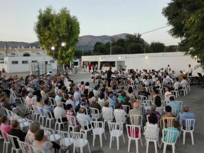 CONCERT DEL SOCI, BANDA DE GATA: nou escenari, l'antic camp de futbol