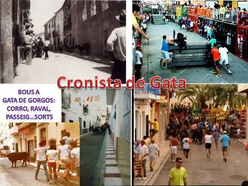 HISTÒRIA DELS BOUS A GATA: Corro central, Raval, Passeig (1999) i arales Sorts (2017)