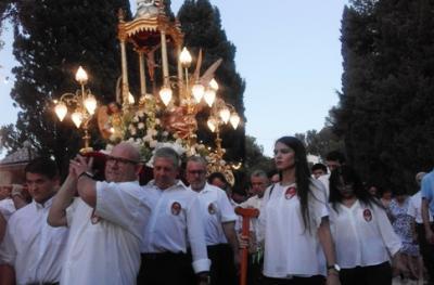 BAIXADA DEL CRIST (1r dia, festes 2017): novena, processó, arribada (Àlbum fotográfic/vídeos)