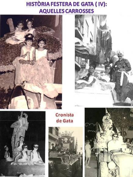 HISTÒRIA FESTERA DE GATA: les carrosses d'abans