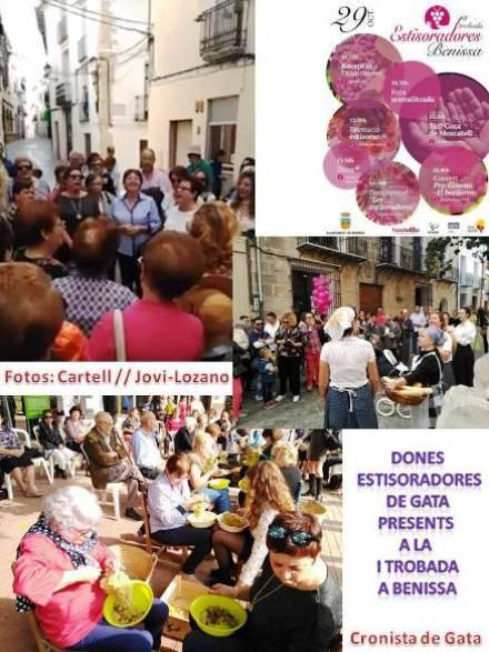 DONES ESTISORADORES DE GATA PRESENTS EN LA I TROBADA A BENISSA