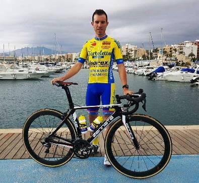 EL CICLISTA GATER SERGIO TORRES JORRO COMENÇA LA SEUA TRAJECTÒRIA PROFESSIONAL. LA PRIMERA CARRERA SERÀ EL TOUR DE ANTALYA (TURQUIA)