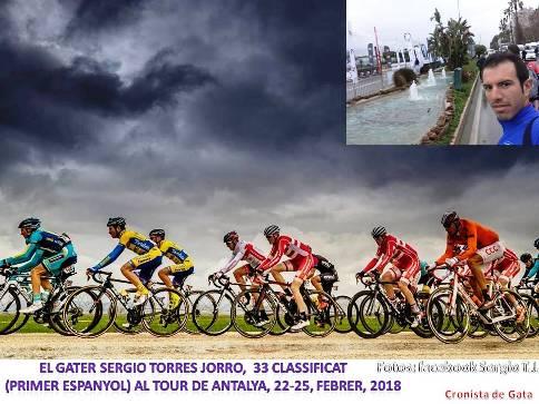 TOUR DE ANTALYA 2018: LA CLASSIFICACIÓ FINAL DEL CICLISTA GATER SERGIO TORRES JORRO ÉS EL 33, PRIMER ESPANYOL DE LA GENERAL