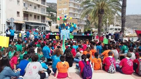 ELS JÚNIORS DE GATA, PRESENTS EN LA TROBADA DE LA MARINA, A XÀBIA
