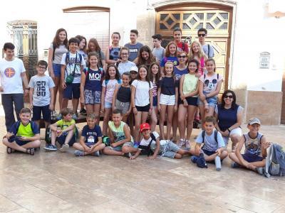 ELS JÓVENS DE LA PARRÒQUIA DE GATA (JÚNIORS, CORS I ESCOLANS), DE CAMPAMENT A MOIXENT (València)