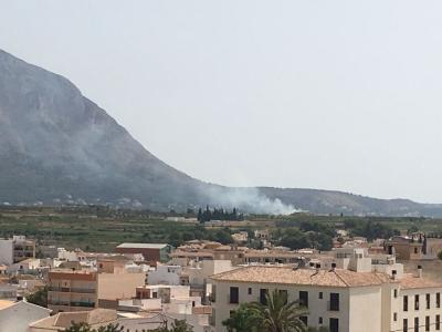 UN ALTRE INCENDI AL MONTGÓ. ESPECIAL ATENCIÓ A LES ALTES TEMPERATURES, HUI DIUMENGE
