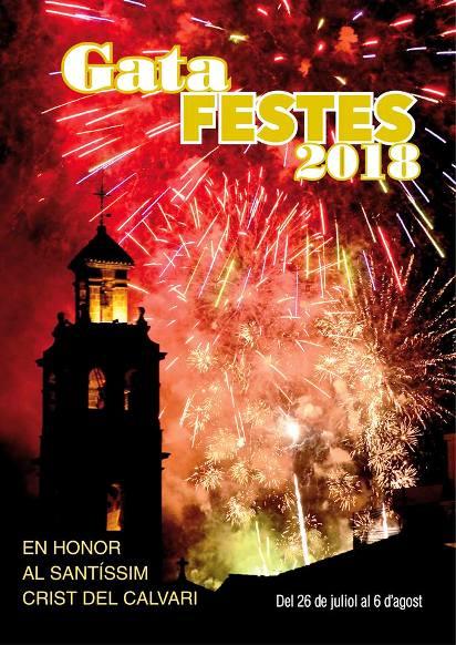 GATA COMENÇA LES FESTES 2018 AMB LA BAIXADA DEL CRIST AQUESTA VESPRADA