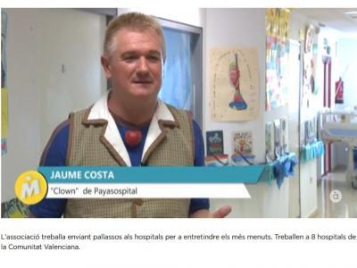 EL GATER JAUME COSTA SOLER, DE L'EQUIP DE PAYASOSPITAL (Reportatge a à punt)