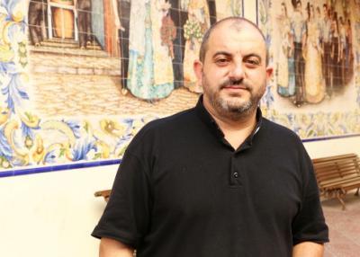 EL RECTOR FILL DE GATA VICENT FONT FA LA SEUA ENTRADA HUI A LA PARRÒQUIA D'ONDARA