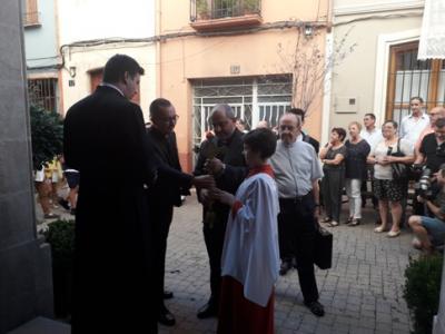 MULTITUDINÀRIES ENTRADES DEL RECTOR GATER VICENT FONT A BENIARBEIG I ONDARA