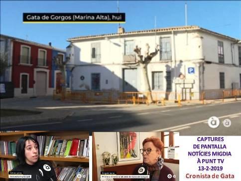 LA SITUACIÓ DE LANTIGA CASERNA DE LA GUÀRDIA CIVIL DE GATA, PROTAGONISTA A LES NOTÍCIES DE À PUNT TELEVISIÓ VALENCIANA DE MIGDIA