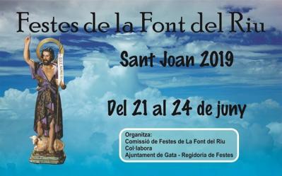 GATA: CAP DE SETMANA DE FESTES A LA FONT RIU, DEL 21 AL 24 de juny