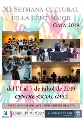 GATA: DE L'1 AL 7 DE JULIOL, XI SETMANA CULTURAL DE LA GENT MAJOR