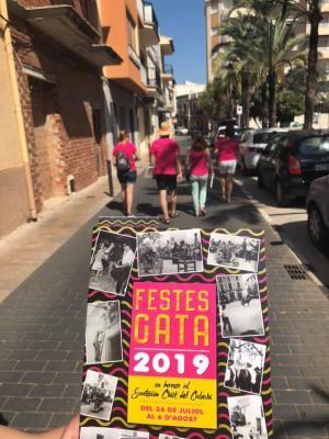 PRE-FESTES, GATA: ES PREPAREN INTENSAMENT LES FESTES PATRONALS 2019. A una setmana. Alguns canvis, algunes novetats. 26/7 a 6/8