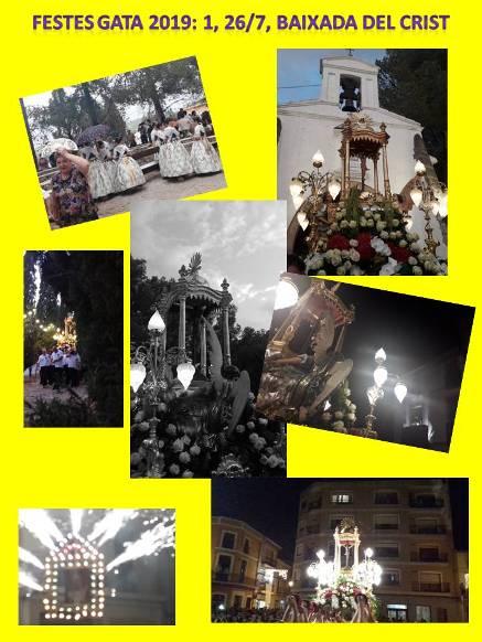 FESTESGATA19: RESUM 1er dia 26/7, BAIXADA DEL CRIST. Gotetes de calor