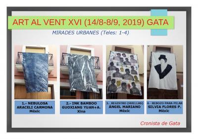 MIRADES URBANES, ART AL VENT XVI. COMENCEM: 1 A 4