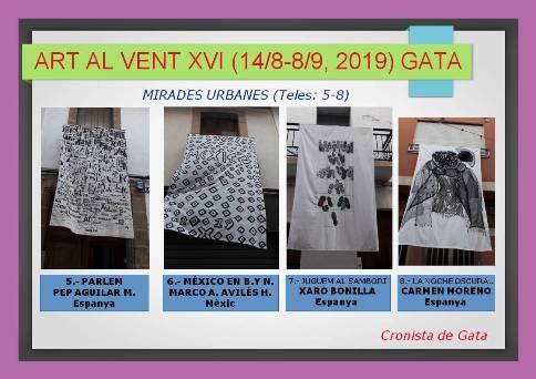 MIRADES URBANES. GATA: ART AL VENT XVI. HUI DISSABTE 17, 5 A 8
