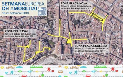 PEATONALITZACIÓ DE CARRERS I PLACES EL CAP DE SETMANA A GATA, PEL DIA EUROPEU SENSE COTXES