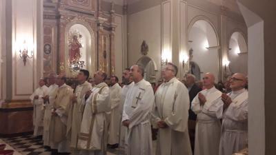 EMOTIVA CELEBRACIÓ EUCARÍSTICA DACCIÓ DE GRÀCIES DEL NOU DIACA GATER ANTONIO J. MONFORT