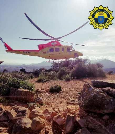 FINAL FELIÇ: RESCAT D'UN MUNTANYER AL TOSSAL DEL MORO DE GATA