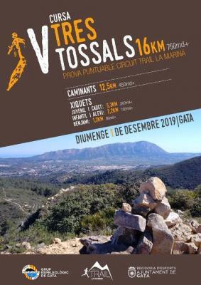 GATA ACULL DEMÀ DIUMENGE 1/12 LA V CURSA TRES TOSSALS