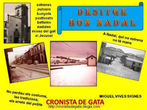 FELICITAR-VOS EL NADAL. Hui comença l'hivern. És el dia més curt. Dimecres, la Festa