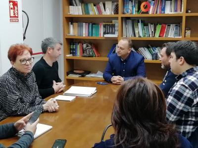 EL VICEPRESIDENT DEL CONSELL, RUBÉN MARTÍNEZ DALMAU, VISITA GATA