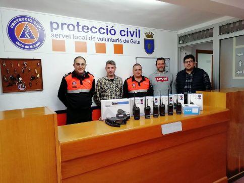 NOU EQUIPAMENT PER A PROTECCIÓ CIVIL DE GATA, GRÀCIES A UNA DONACIÓ
