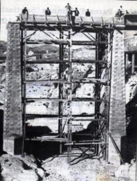 RESPOSTA A LA 3ª PREGUNTA: PONT DE 1934, ALCOLAIES, GORGOS, ESCORXADOR (Matadero)