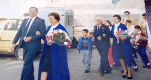 FOTOGRAFIES ANTIGUES (Gata en el record) (1.830). PASSACARRER FESTES SANT ANTONI