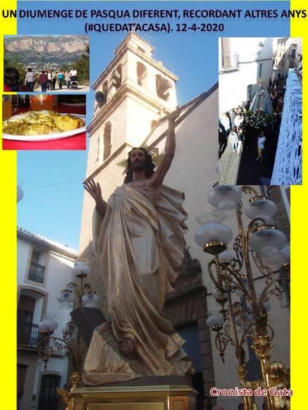 HUI DIA 12, UN DIUMENGE PASQUA ESPECIAL. RECORDANT ALTRES ANYS(encontre, berenar, amics,..)