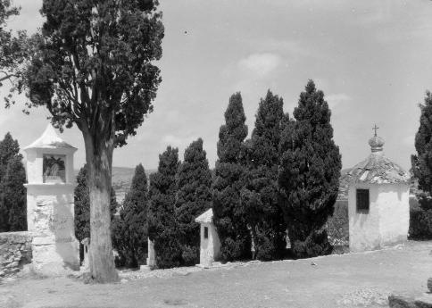 FOTOGRAFIES ANTIGUESI DABANS (Gata en el record) -1.843-: CALVARI DE GATA (Arxiu WUNDERLICH, IPCE)