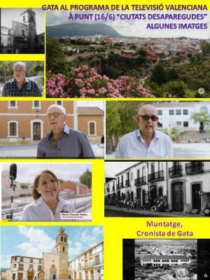 GATA, PRIMER POBLE DEL PROGRAMA CIUTATS DESAPAREGUDES DE HUI DIA 16/6: À PUNT TV