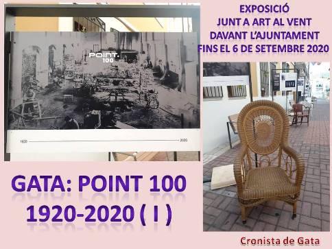 GATA: CENT ANYS DE FÀBRICA, MOBLES I DISSENY, POINT 1920-2020: EXPOSICIÓ QUE ES POT VEURE JUNT A ART AL VENT DAVANT LAJUNTAMENT ( I )