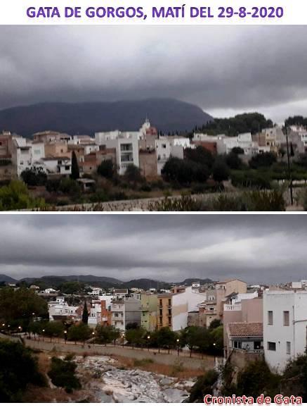 PLOURÀ O QUÈ?. TANT ANUNCIEN. A GATA ARA ESTÀ NUVOLAT